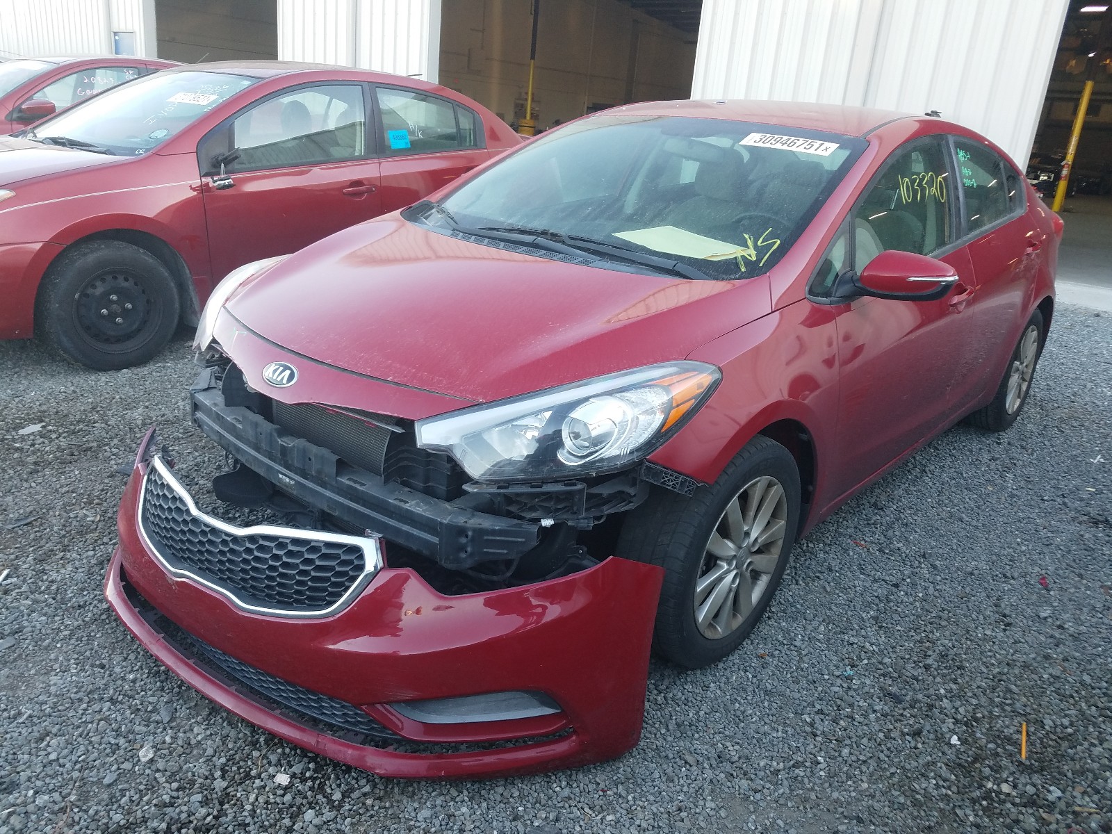 Photo 1 VIN: KNAFX4A64F5333083 - KIA FORTE LX 