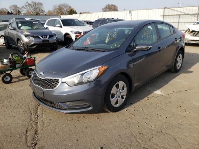 Photo 1 VIN: KNAFX4A64F5374555 - KIA FORTE LX 