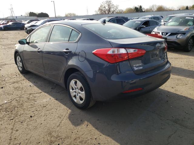 Photo 2 VIN: KNAFX4A64F5374555 - KIA FORTE LX 