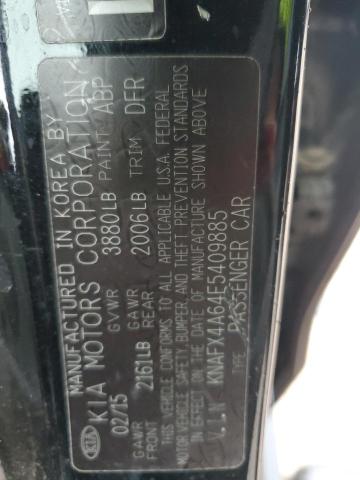 Photo 11 VIN: KNAFX4A64F5409885 - KIA FORTE 