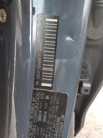 Photo 12 VIN: KNAFX4A64G5541482 - KIA FORTE LX 