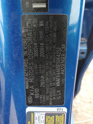 Photo 12 VIN: KNAFX4A65E5064252 - KIA FORTE 