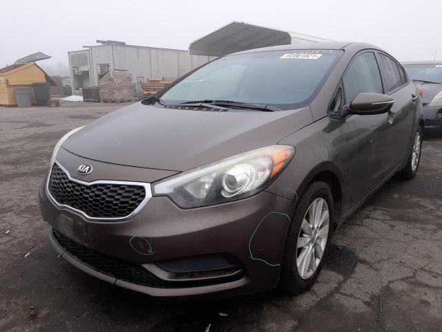 Photo 1 VIN: KNAFX4A65E5098420 - KIA FORTE LX 