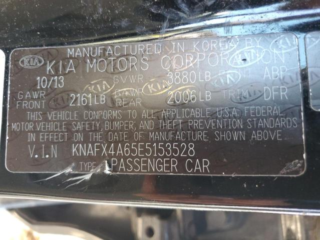 Photo 12 VIN: KNAFX4A65E5153528 - KIA FORTE 