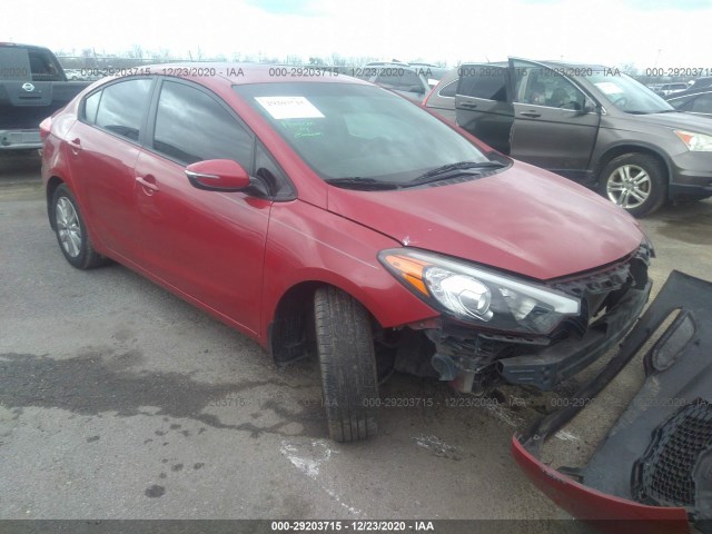 Photo 0 VIN: KNAFX4A65E5182205 - KIA FORTE 