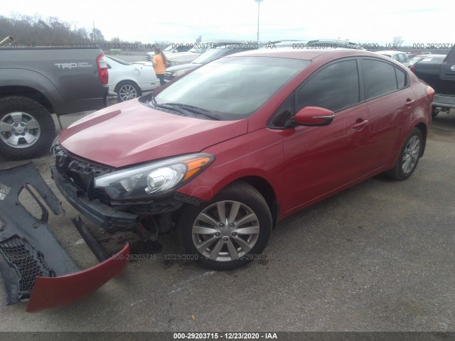 Photo 1 VIN: KNAFX4A65E5182205 - KIA FORTE 