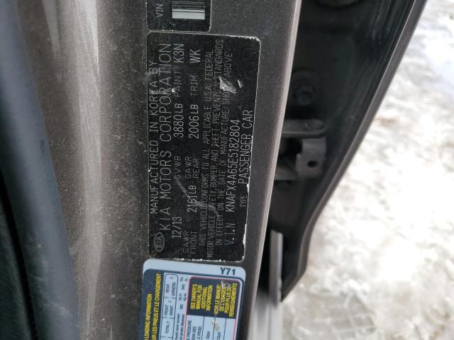 Photo 11 VIN: KNAFX4A65E5182804 - KIA FORTE 