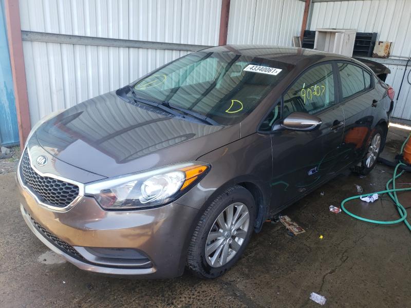 Photo 1 VIN: KNAFX4A65E5184391 - KIA FORTE LX 