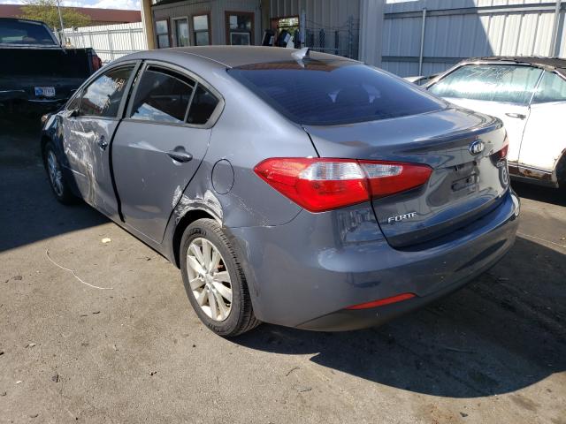 Photo 2 VIN: KNAFX4A65E5213713 - KIA FORTE LX 