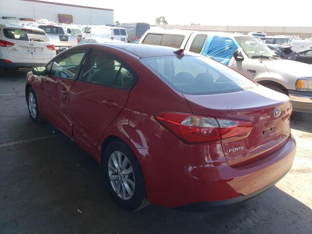 Photo 2 VIN: KNAFX4A65E5233623 - KIA FORTE LX 