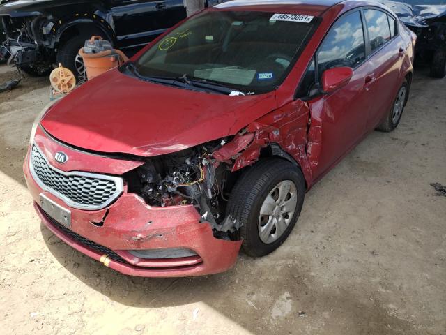 Photo 8 VIN: KNAFX4A65F5320343 - KIA FORTE LX 