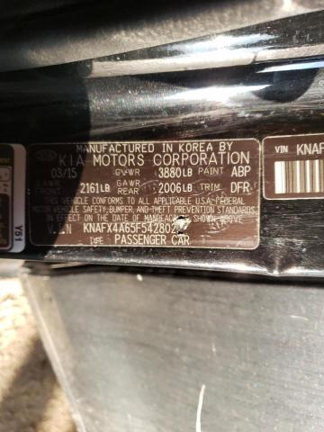 Photo 12 VIN: KNAFX4A65F5428025 - KIA FORTE LX 