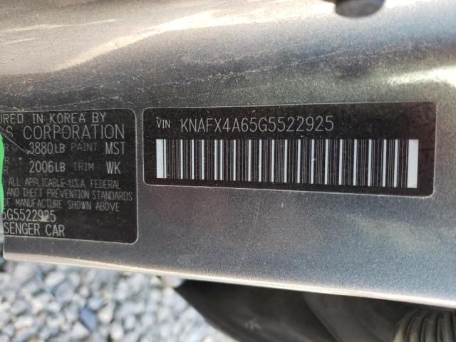 Photo 9 VIN: KNAFX4A65G5522925 - KIA FORTE LX 