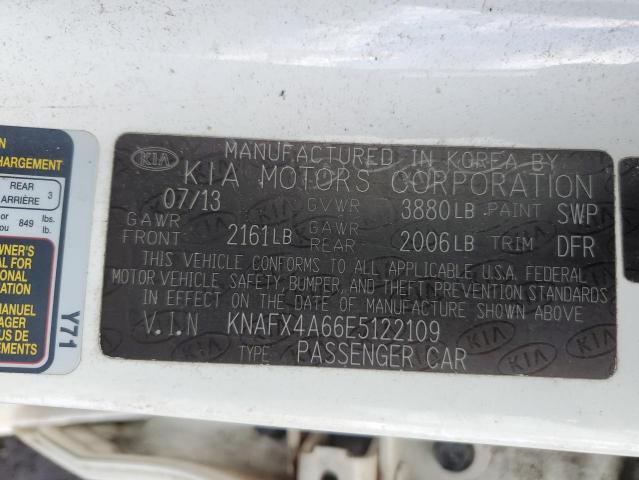 Photo 11 VIN: KNAFX4A66E5122109 - KIA FORTE 