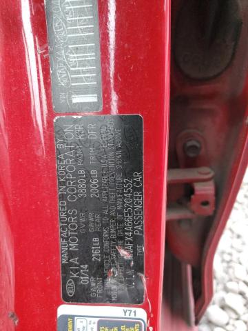 Photo 11 VIN: KNAFX4A66E5204552 - KIA FORTE 