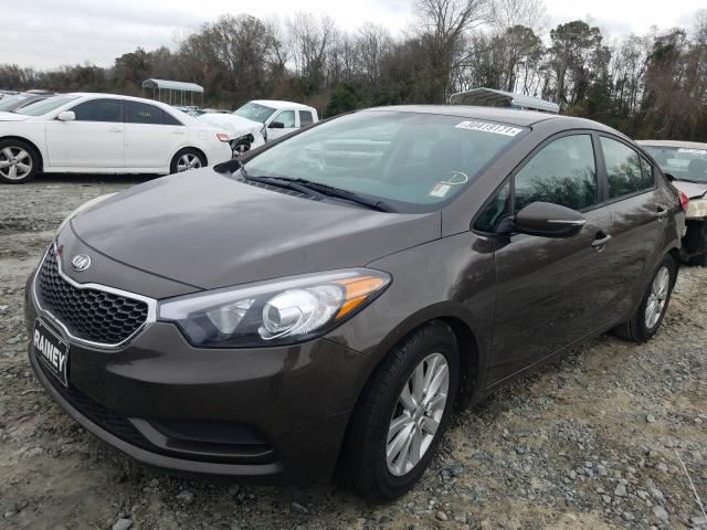 Photo 1 VIN: KNAFX4A66F5255583 - KIA FORTE LX 