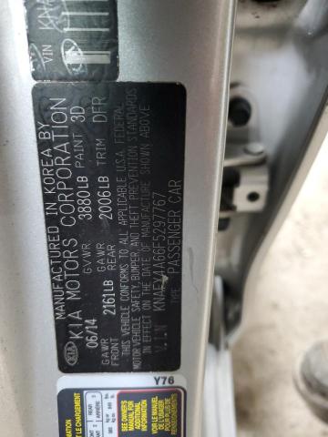 Photo 11 VIN: KNAFX4A66F5297767 - KIA FORTE LX 