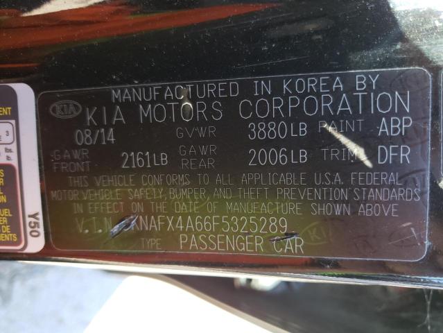 Photo 9 VIN: KNAFX4A66F5325289 - KIA FORTE LX 