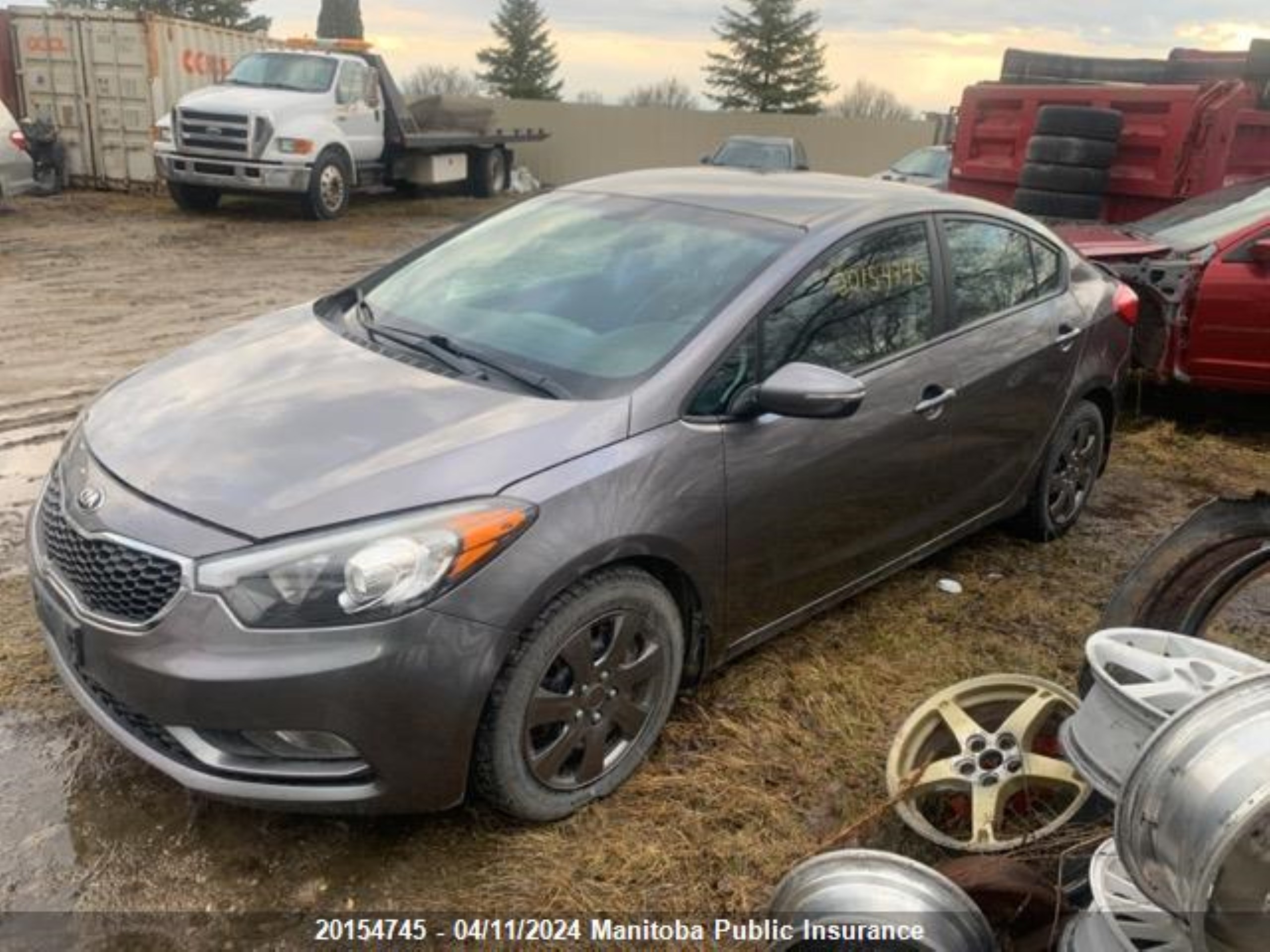 Photo 1 VIN: KNAFX4A66F5408656 - KIA FORTE 