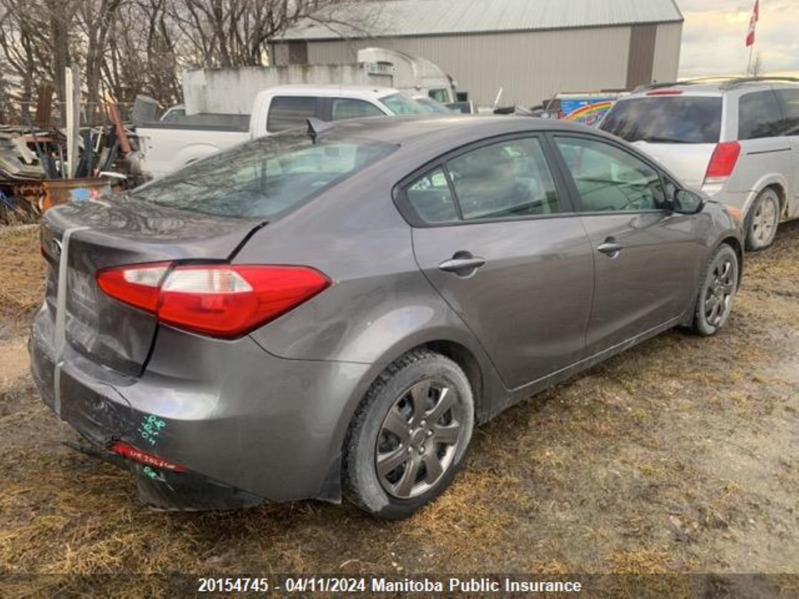 Photo 3 VIN: KNAFX4A66F5408656 - KIA FORTE 