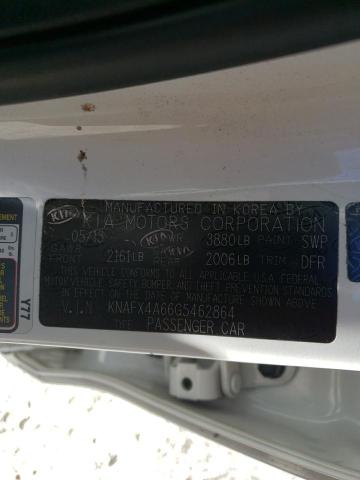 Photo 9 VIN: KNAFX4A66G5462864 - KIA FORTE LX 