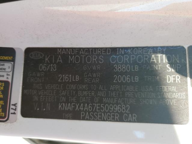 Photo 9 VIN: KNAFX4A67E5099682 - KIA FORTE LX 