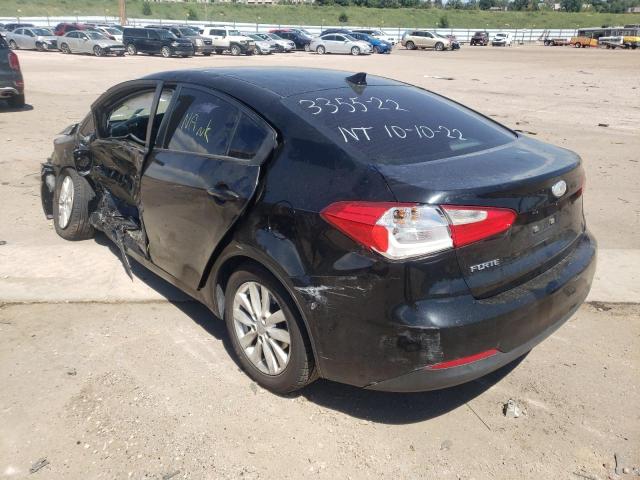 Photo 2 VIN: KNAFX4A67E5126086 - KIA FORTE LX 