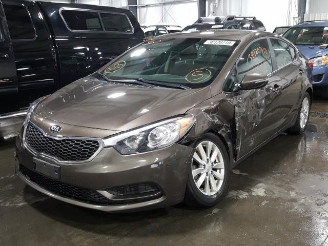 Photo 1 VIN: KNAFX4A67E5143504 - KIA FORTE LX 