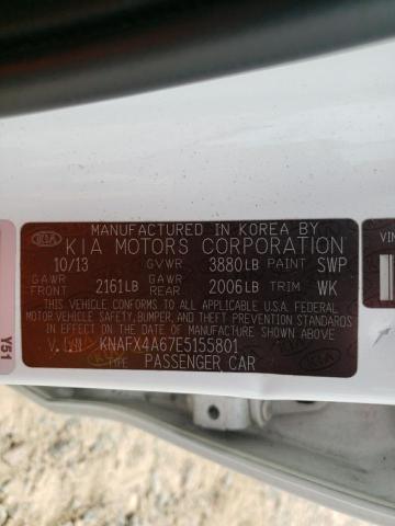 Photo 11 VIN: KNAFX4A67E5155801 - KIA FORTE LX 