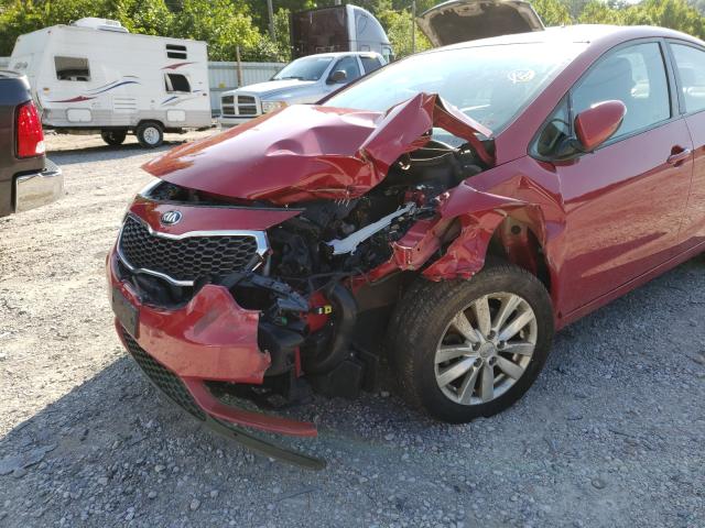 Photo 8 VIN: KNAFX4A67E5176471 - KIA FORTE LX 