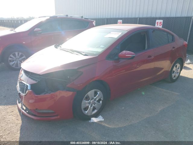 Photo 1 VIN: KNAFX4A67F5358267 - KIA FORTE 