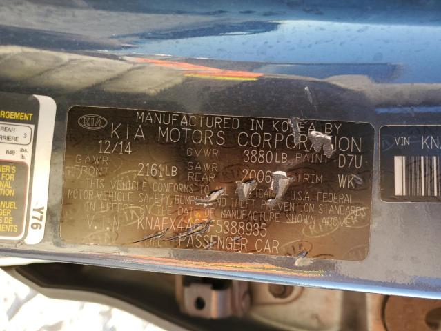 Photo 12 VIN: KNAFX4A67F5388935 - KIA FORTE LX 