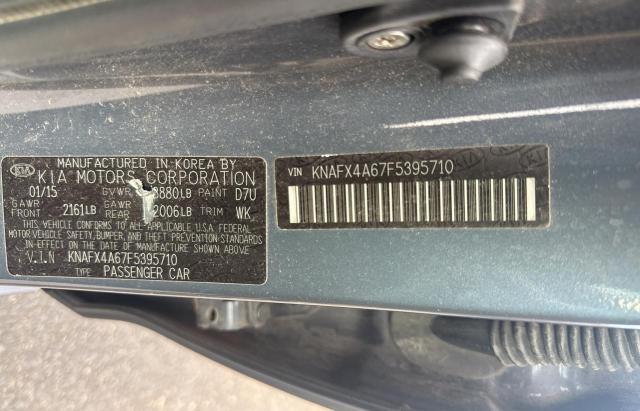 Photo 9 VIN: KNAFX4A67F5395710 - KIA FORTE LX 