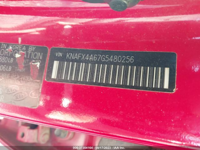 Photo 8 VIN: KNAFX4A67G5480256 - KIA FORTE 