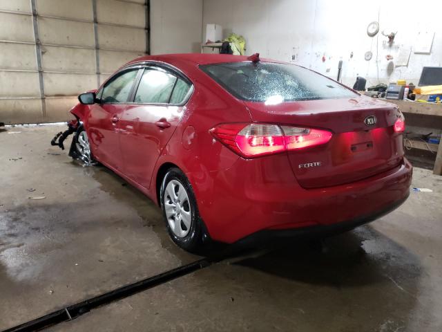 Photo 2 VIN: KNAFX4A67G5558616 - KIA FORTE LX 