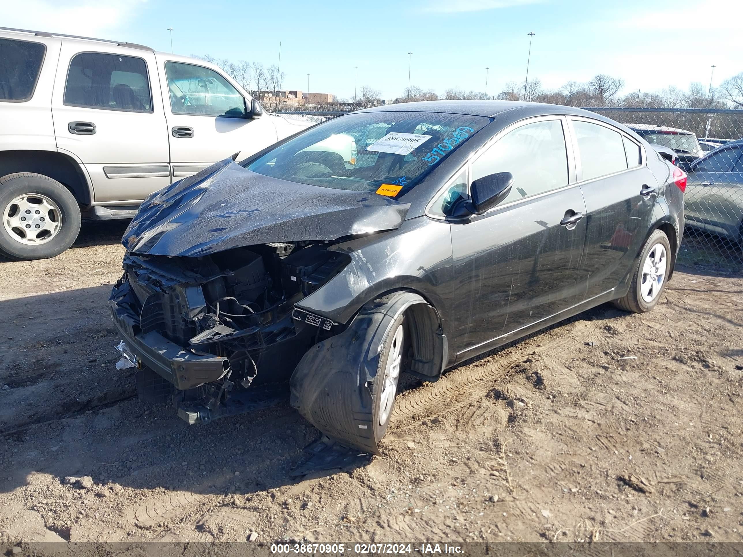 Photo 1 VIN: KNAFX4A67G5570569 - KIA FORTE 