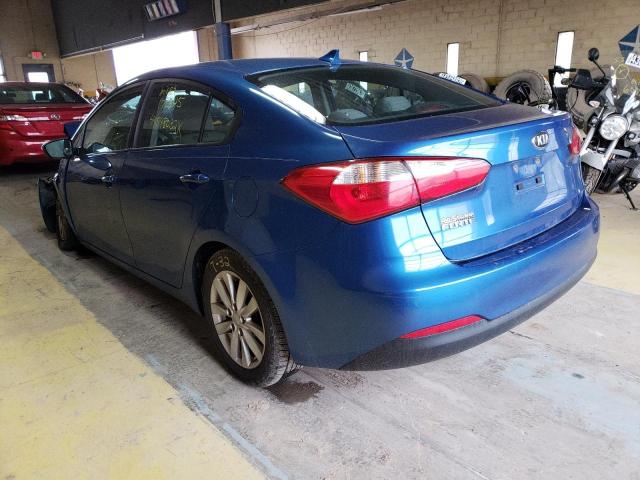 Photo 2 VIN: KNAFX4A68E5094183 - KIA FORTE LX 