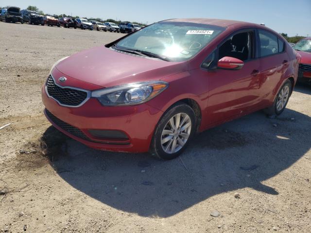 Photo 1 VIN: KNAFX4A68E5098749 - KIA FORTE LX 