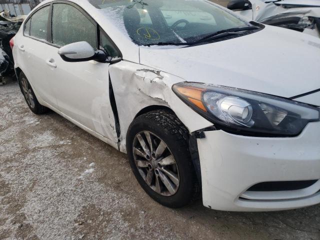 Photo 8 VIN: KNAFX4A68E5136464 - KIA FORTE LX 