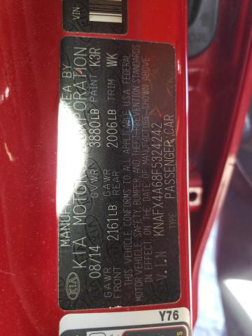 Photo 9 VIN: KNAFX4A68F5324242 - KIA FORTE 