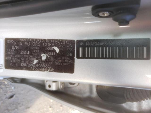 Photo 9 VIN: KNAFX4A68F5366555 - KIA FORTE LX 