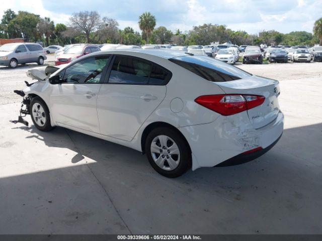 Photo 2 VIN: KNAFX4A68F5404558 - KIA FORTE 