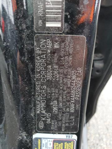 Photo 11 VIN: KNAFX4A68G5443605 - KIA FORTE LX 