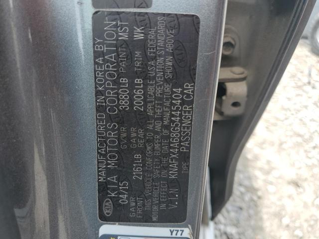 Photo 11 VIN: KNAFX4A68G5445404 - KIA FORTE 