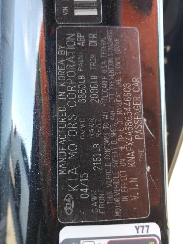 Photo 12 VIN: KNAFX4A68G5446603 - KIA FORTE LX 