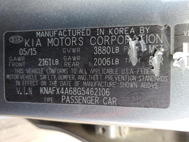 Photo 11 VIN: KNAFX4A68G5462106 - KIA FORTE 