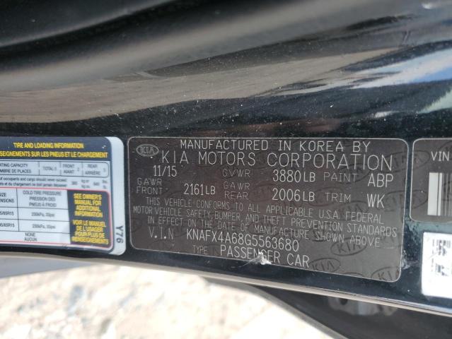 Photo 11 VIN: KNAFX4A68G5563680 - KIA FORTE LX 