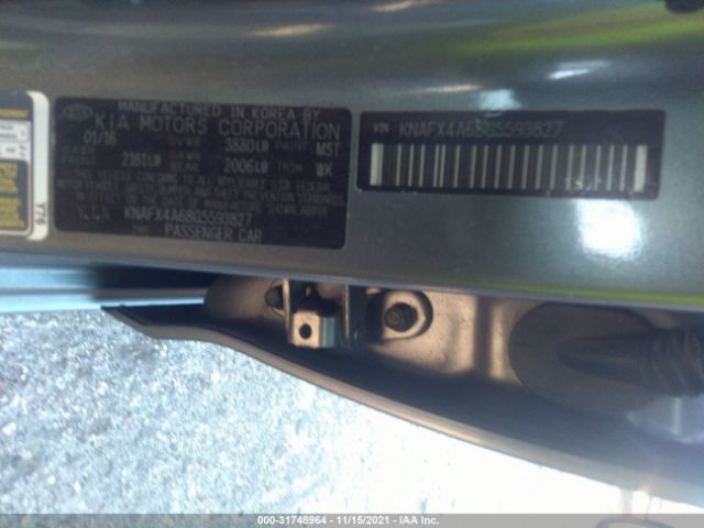 Photo 8 VIN: KNAFX4A68G5593827 - KIA FORTE 