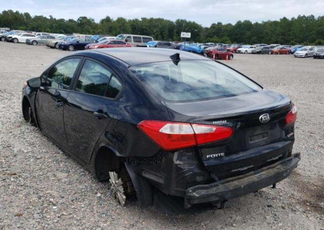 Photo 2 VIN: KNAFX4A69E5048524 - KIA FORTE LX 