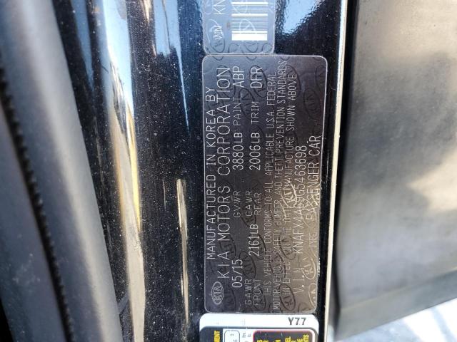 Photo 9 VIN: KNAFX4A69G5463698 - KIA FORTE LX 